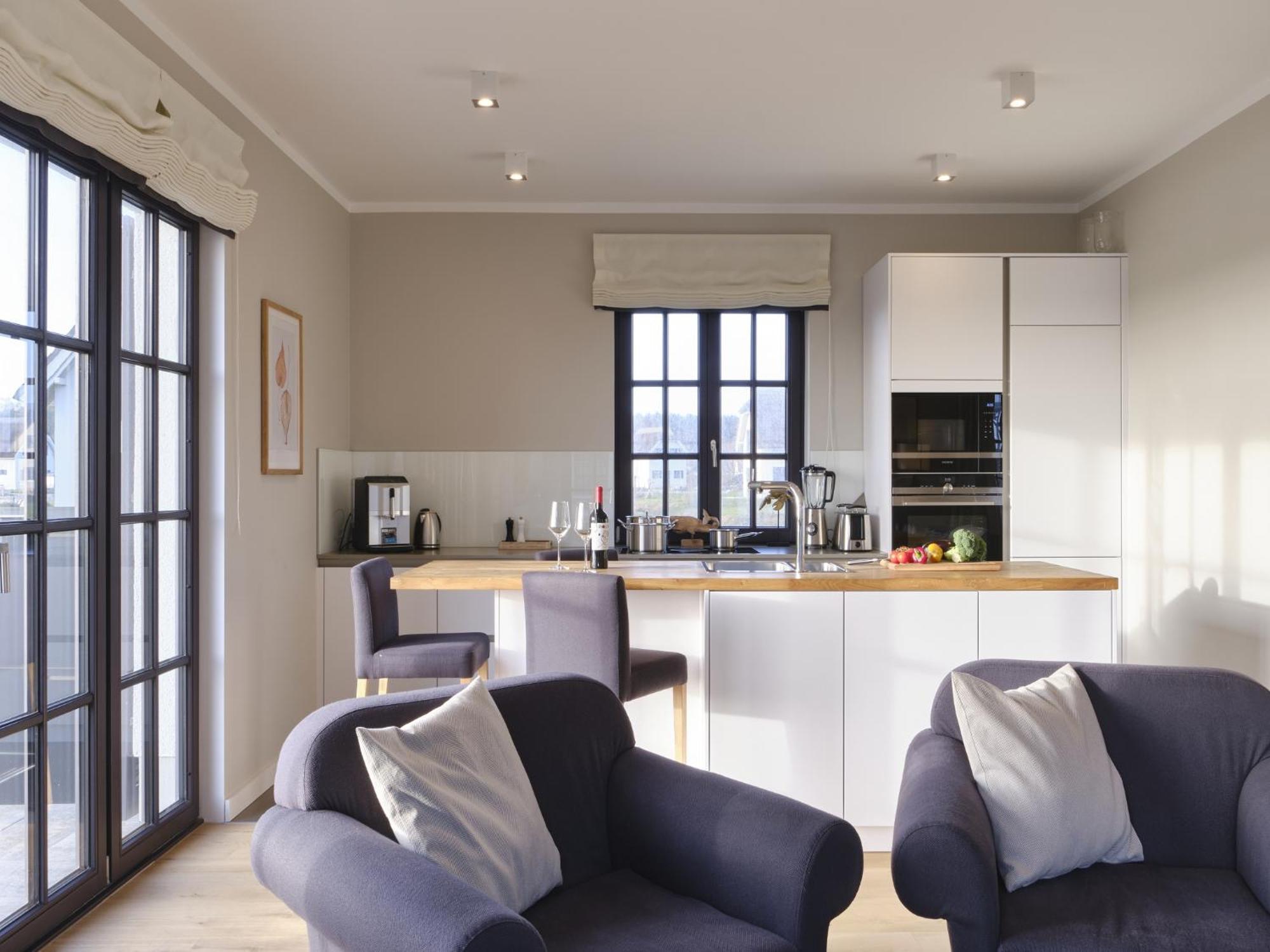 Reetland Am Meer - Luxusplus Reetdachvilla Mit 4 Schlafzimmern, Aussensauna, Loungebereich Und Kamin G07 Dranske Kültér fotó